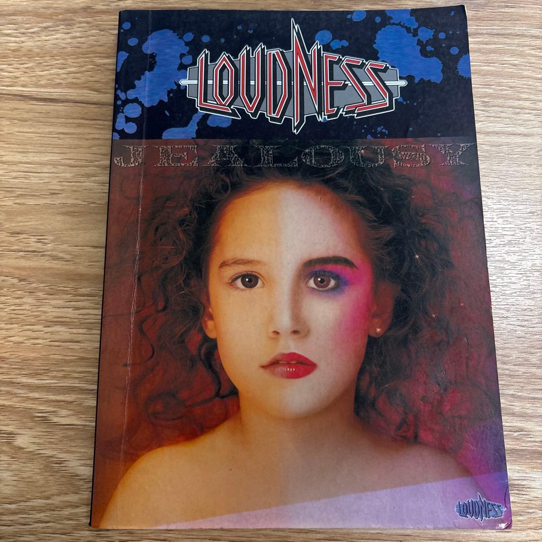 希少☆LOUDNESS JEALOUSY アルバム 楽譜 LOUDNESS JEALOUSY 楽譜 希少☆LOUDNESS JEALOUSY アルバム 楽譜 希少