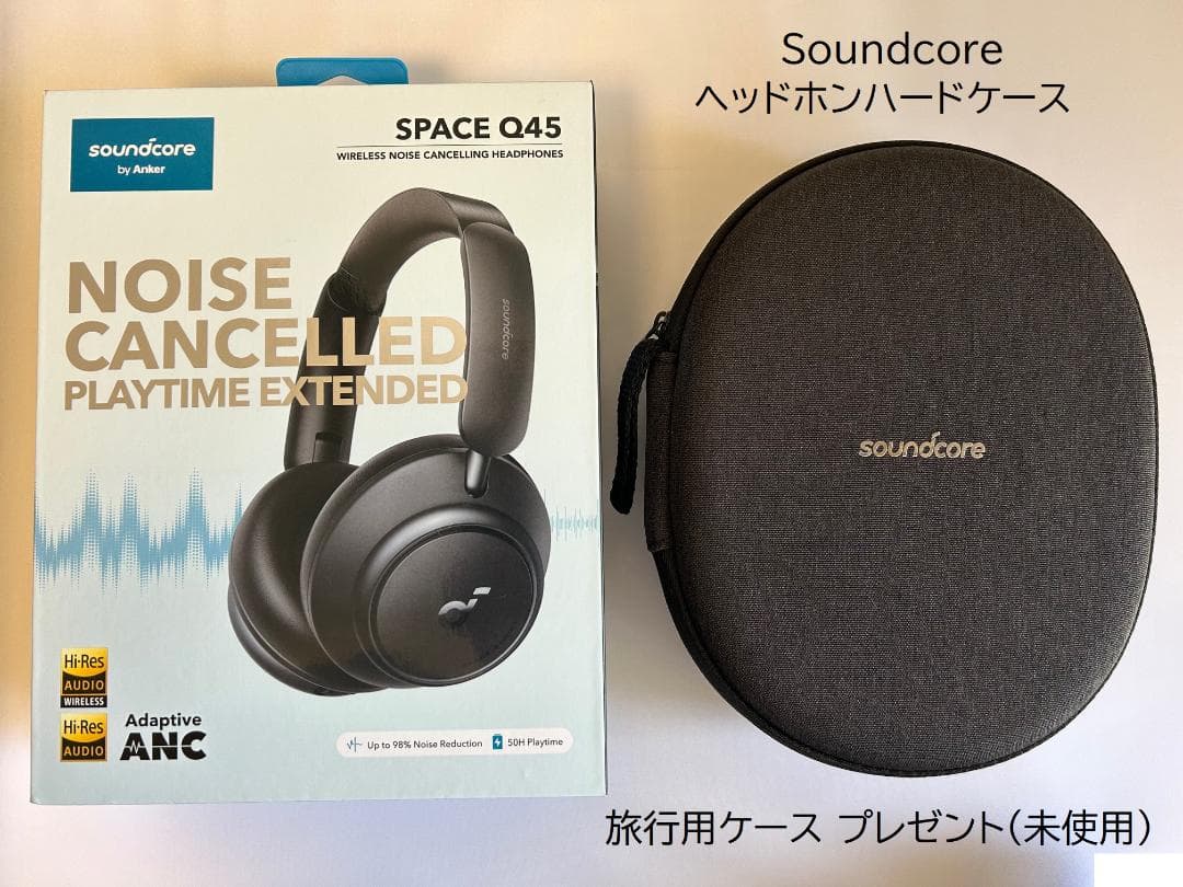 Anker Soundcore Space Q45 旅行用ケース(未使用) プレ - メルカリ