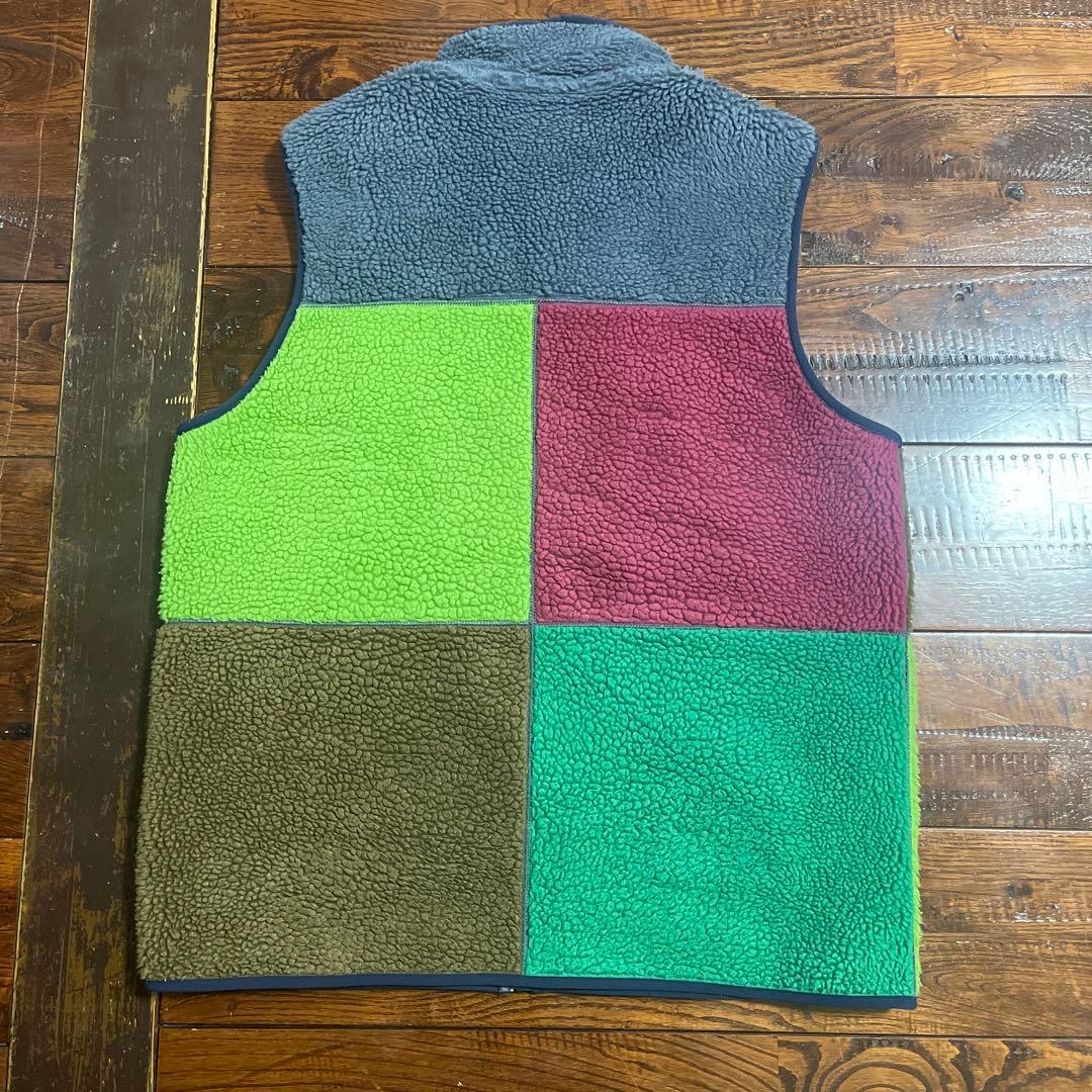 美品 レア Lサイズはかなり貴重 パタゴニア レトロx ベスト パッチ