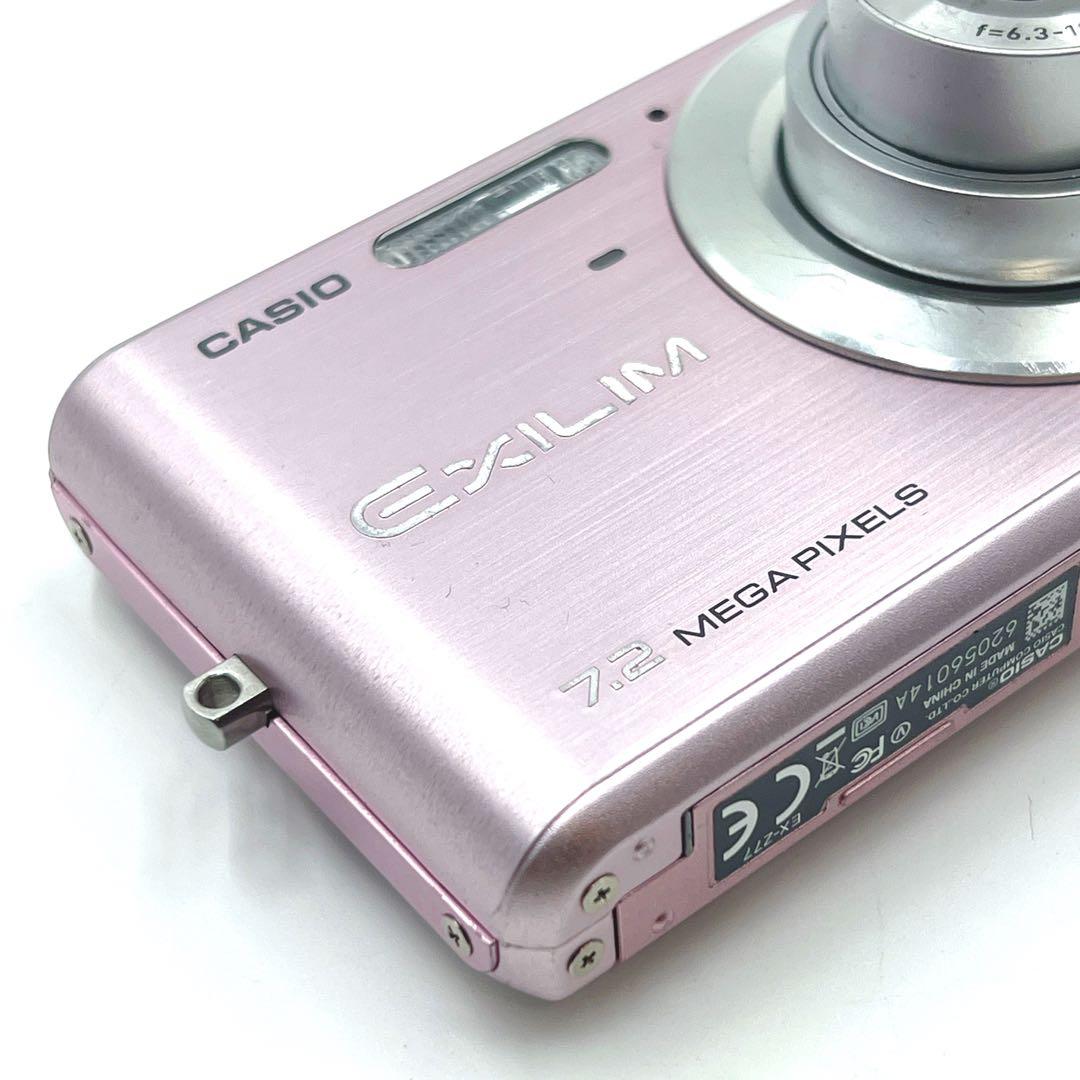 良品・動作品】CASIO EXILIM EX-Z77 ピンク コンデジ - メルカリ