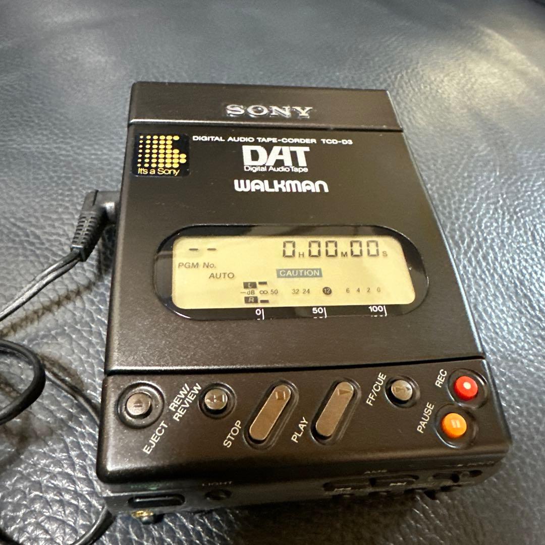 SONY TCD-D3 WALKMAN テープレコーダー DAT ウォークマン - メルカリ