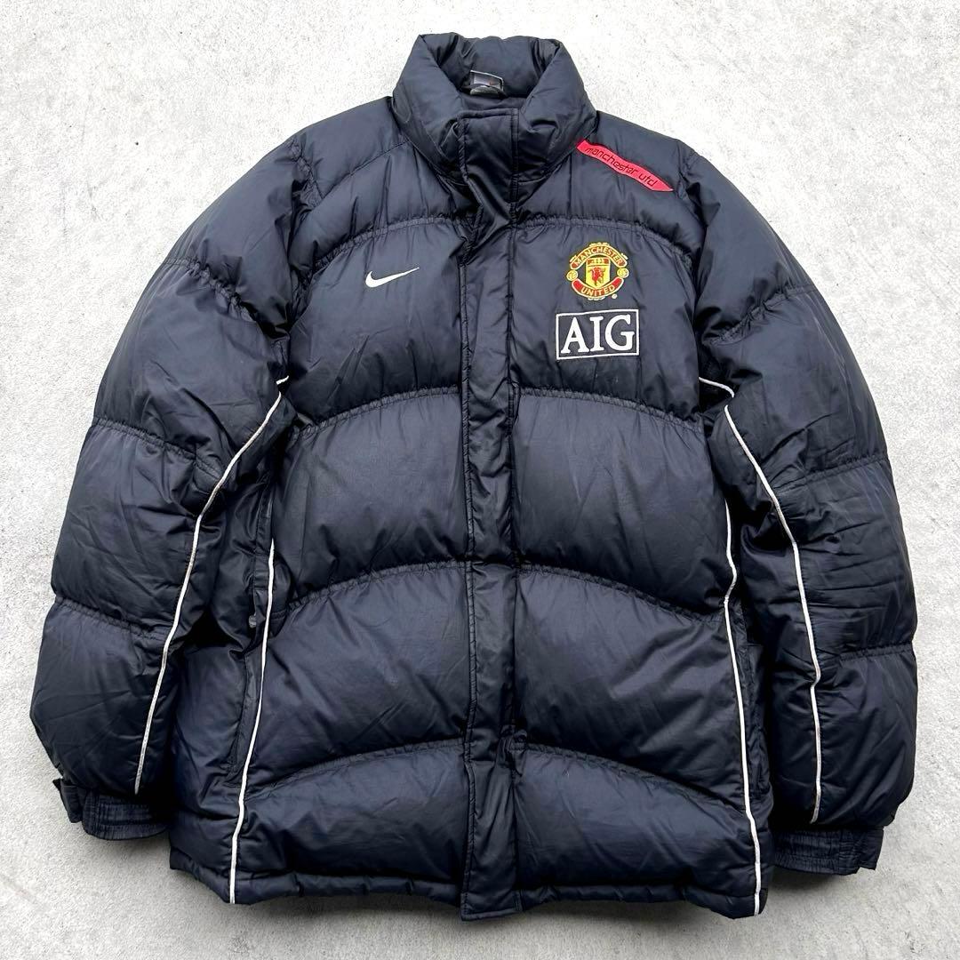 00s NIKE マンチェスターユナイテッド ダウンジャケット マンU ナイキ