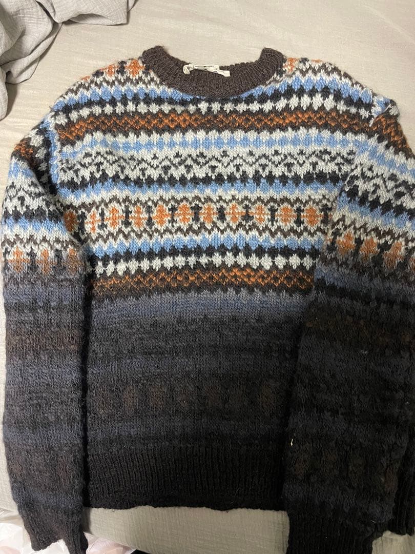 MARNI フェアアイル柄セーター サイズ50 フェアアイル柄セーター | Elcamino - 古着屋グレープフルーツ ムーン