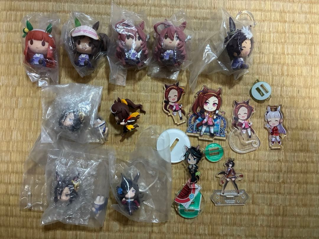 ウマ娘 ちょこのっこフィギュア おもいっきり走り隊 アクリルスタンド