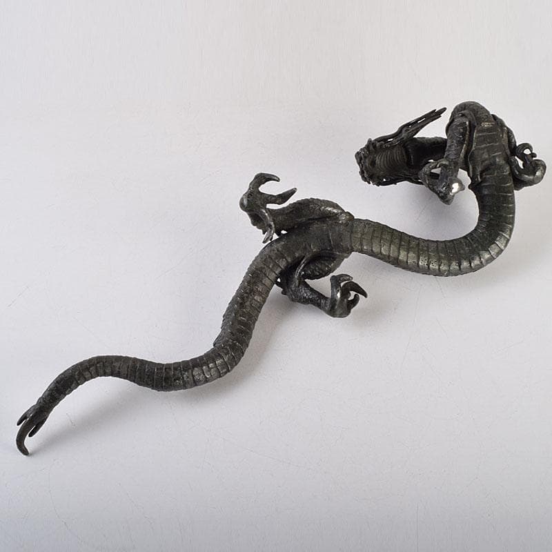 オベサス様専用 時代金工 古銅鍍金 龍 置物 重さ約4kg D R9340H - メルカリ