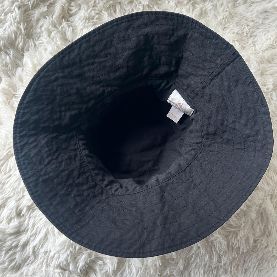 ヘレンカミンスキー つば広 りぼん コットンハット 帽子 黒の通販はau