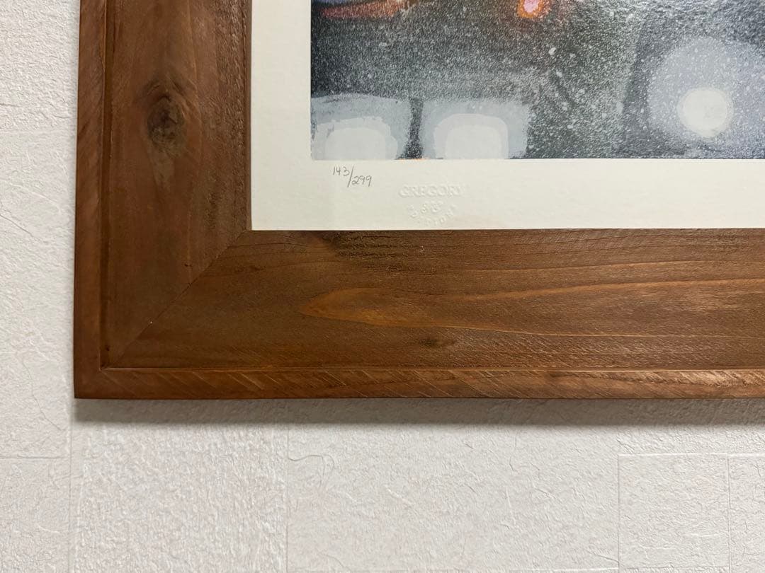 癒される絵画☆ジェームスタルマージ (サンタモニカサンセット) シルク