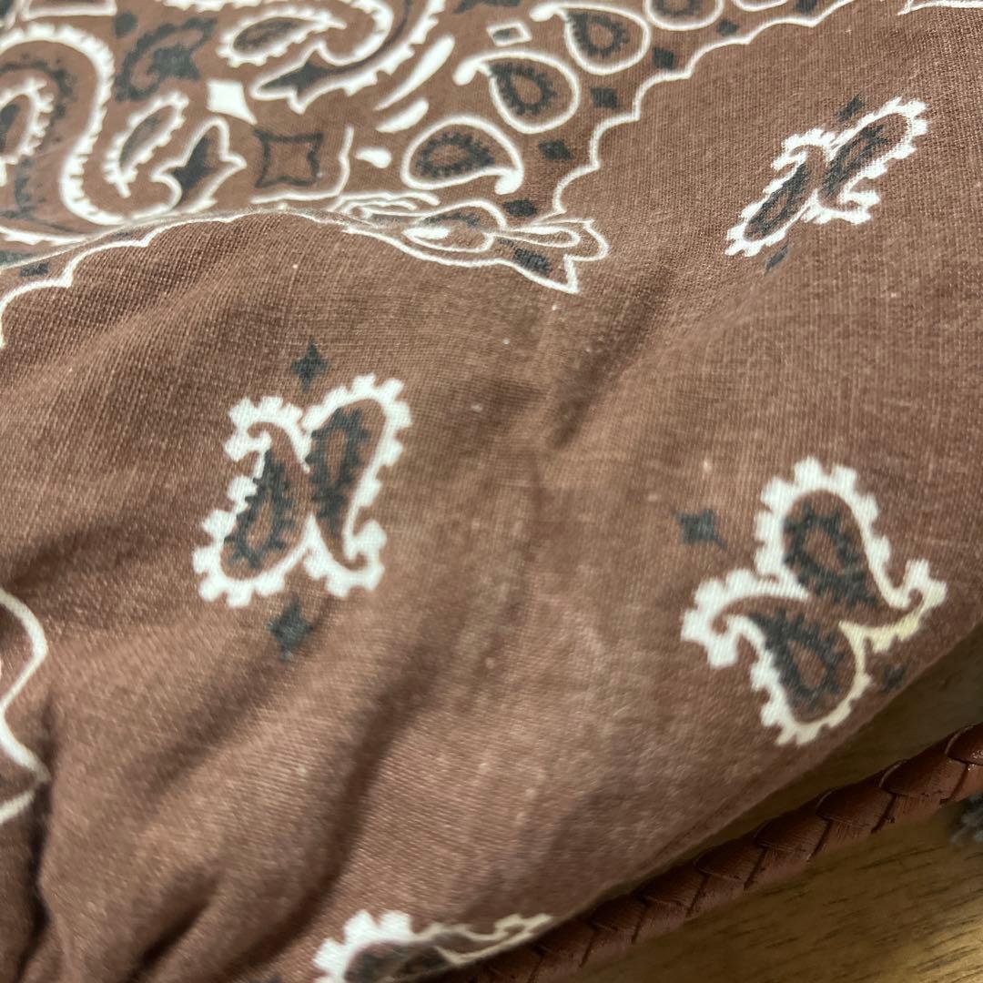 h.v.f.n havefun 巾着バッグ バンダナ グレー - メルカリ