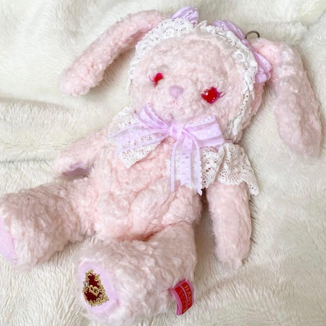 ベイビーザスターズシャインブライト うさくみゃ ポシェット ピンク