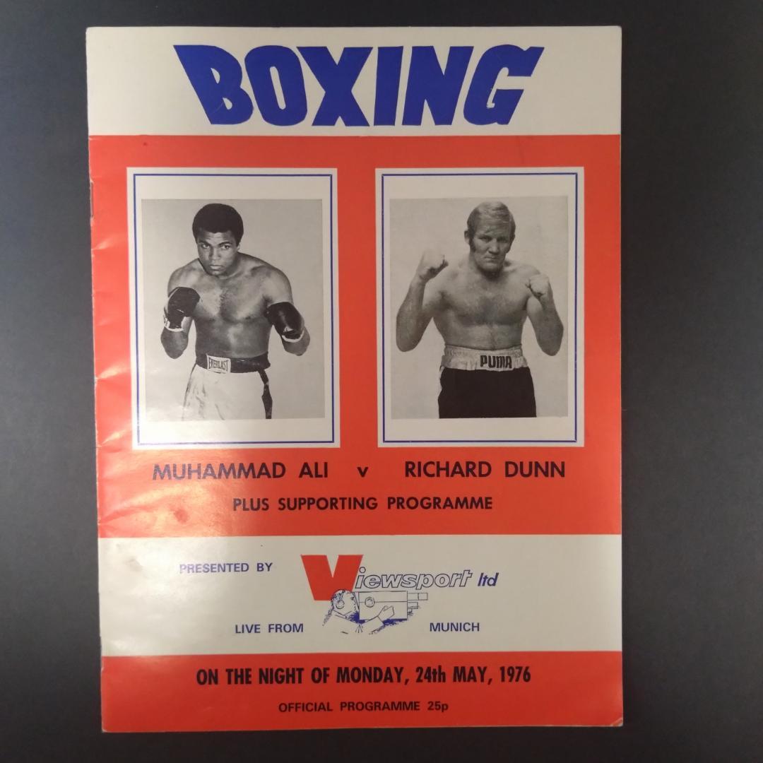モハメド・アリ vs リチャード・ダン 　プログラム 1976年 モハメド・アリ - Wikipedia