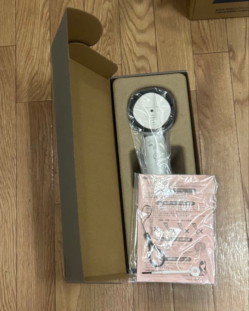 SHARP プラズマクラスタードレープフロードライヤー ルミナスホワイト プラズマクラスタードレープフロードライヤー Plasmacluster Beauty