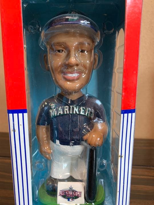 イチロー バブルヘッド パブルヘッド 大リーグ1年目オールスターパンフ付き