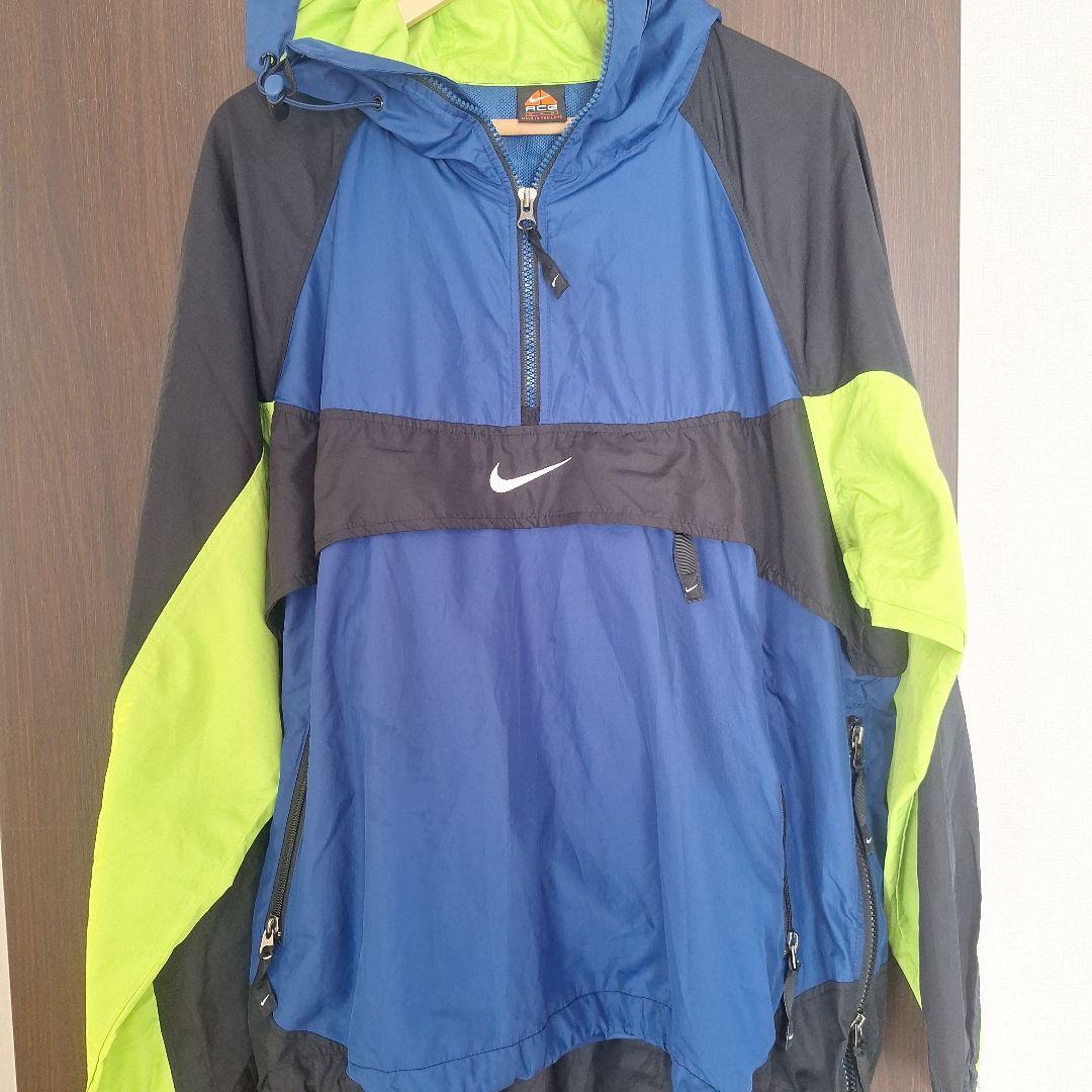 超得貴重Mサイズ名品NIKEacg90sY2Kアノラックジャケット美品ナイキ 楽天市場】【中古品】【メンズ】 NIKE ナイキ 90S NYLON ANORAK JACKET