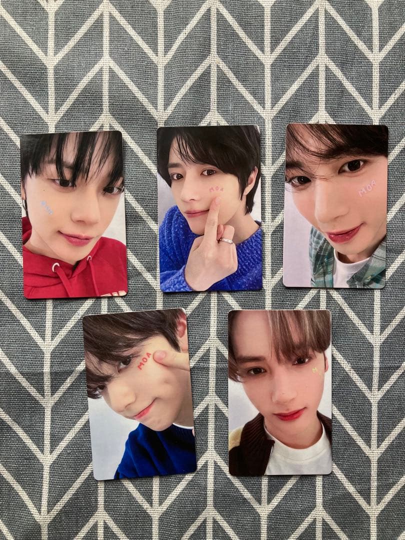 TXT  MOAZONE JPFC 全員限定 トレカ 全員5枚 TXT MOAZONE トレカ 5 枚コンプセット FC特典 - メルカリ