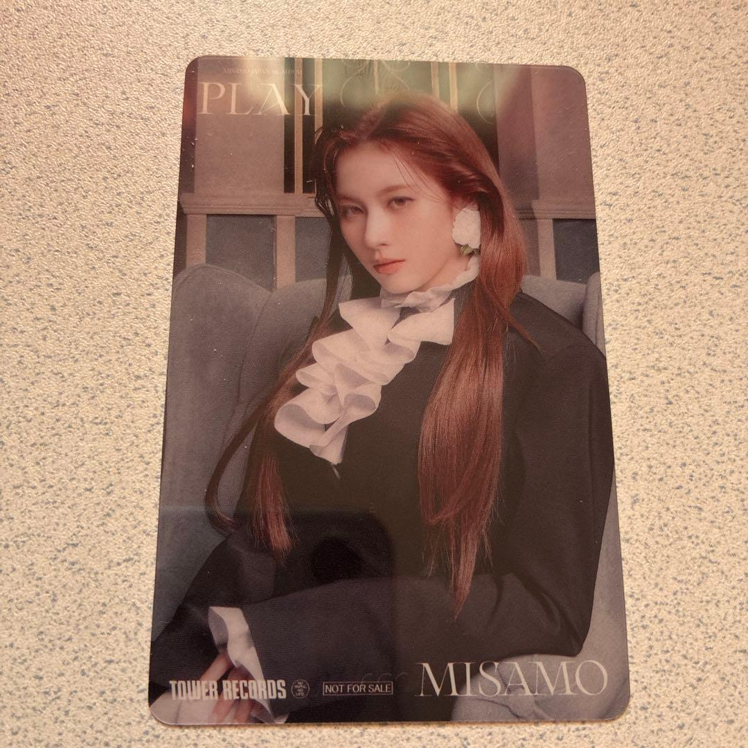MISAMO サナ PLAY 箔押し ラキドロ トレカ クリアトレカ ミサモ - メルカリ