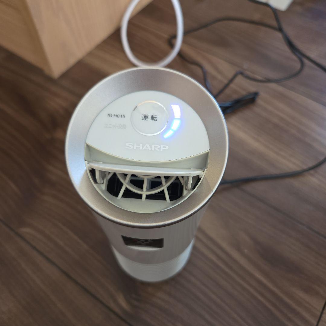 SHARP プラズマクラスターイオン発生機 ホワイト - メルカリ