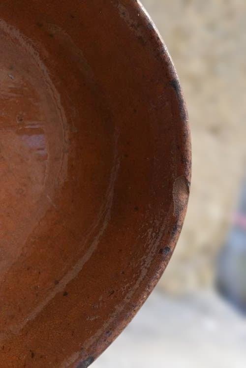 フランス19世紀 オーバルグラタン皿 古道具坂田 西洋民藝 アンティーク