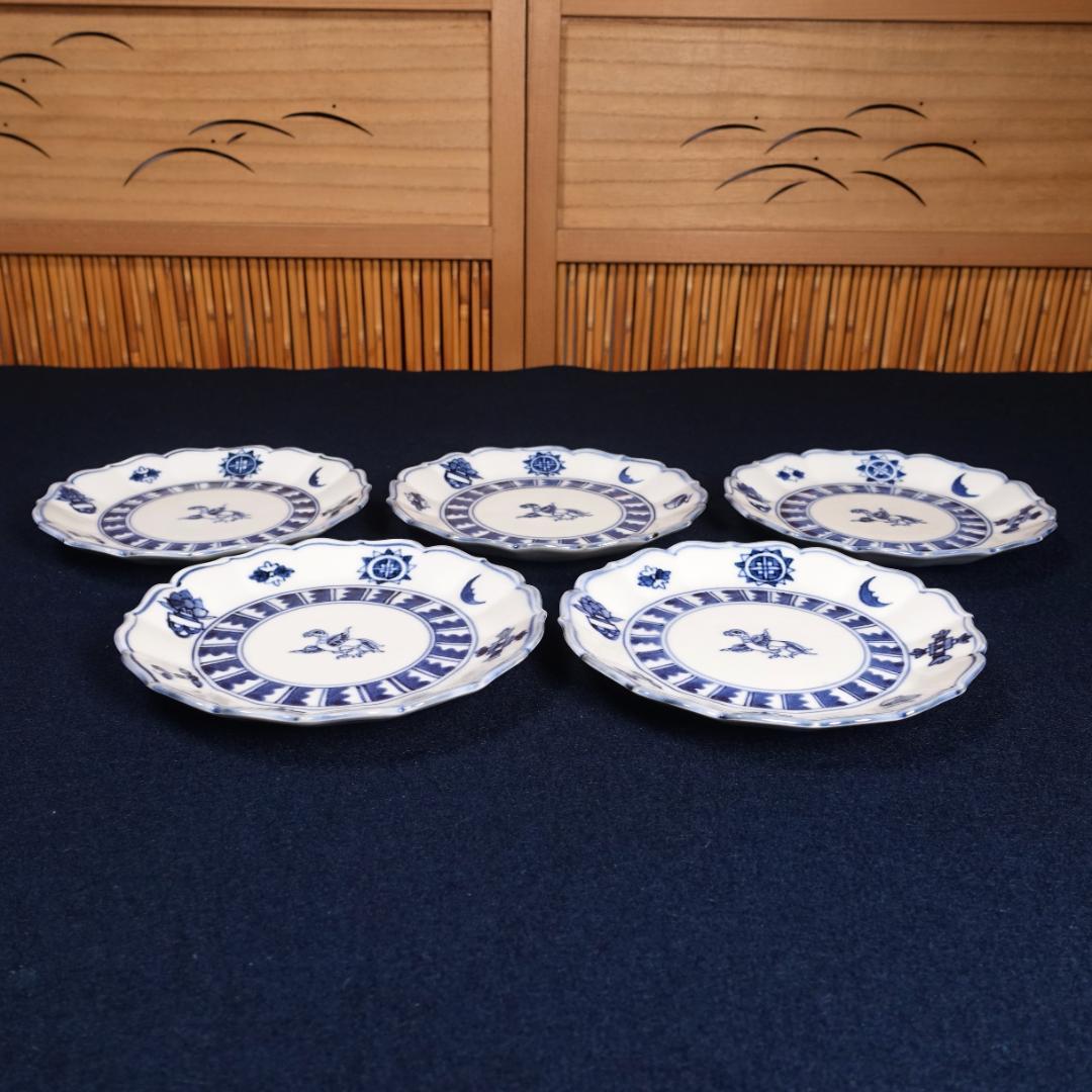 891 明治時代 薩摩焼 金彩人物 金蘭手 花瓶 時代物