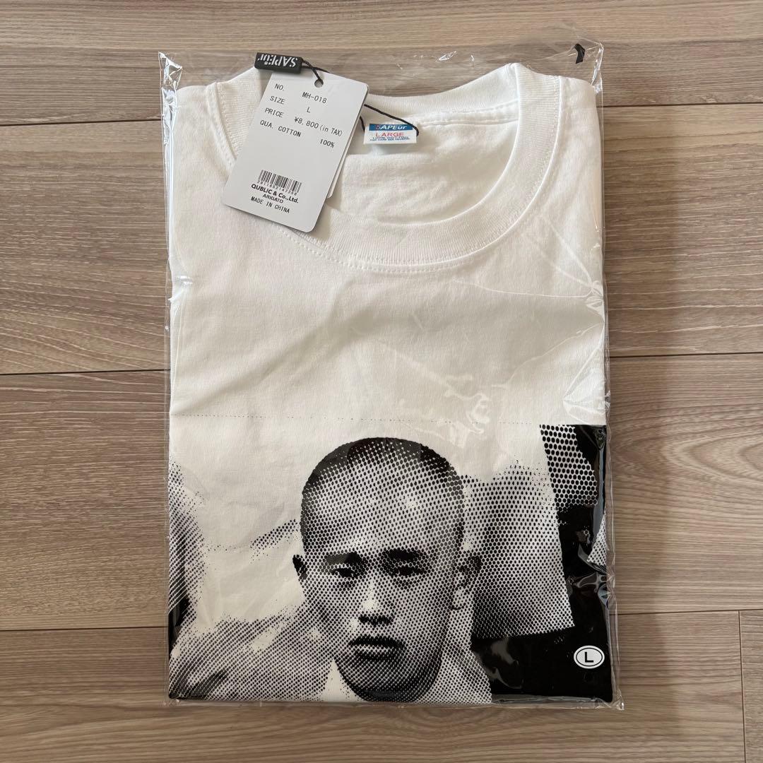 浜田雅功 x SAPEur 空を横切る飛行雲展コラボ 限定Tシャツ Lサイズ