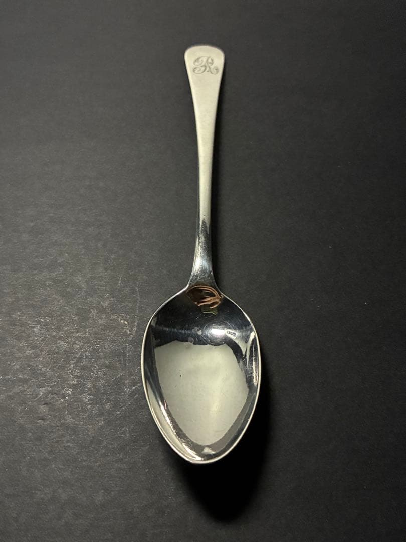 1809年 英国アンティーク 純銀ティースプーンスターリングシルバー