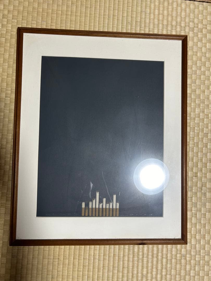 野田哲也 リトグラフ シルクスクリーンTETSUYA NODA 煙草 野田哲也 リトグラフ シルクスクリーンTETSUYA NODA 煙草