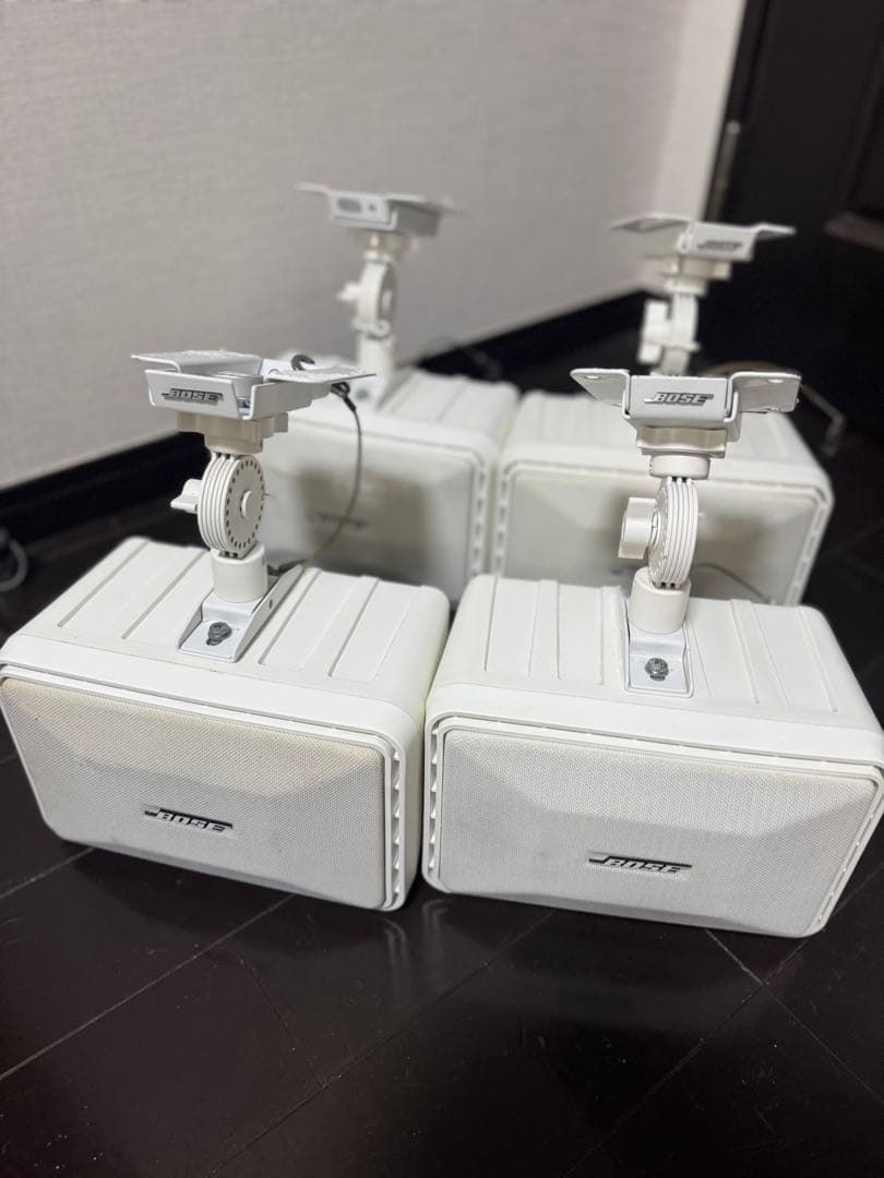 BOSE 101MMW ボーズ スピーカー 4セット 純正ブラケット BOSE/ボーズ スピーカー+ブラケット 101MM+GCW-4 スピーカー