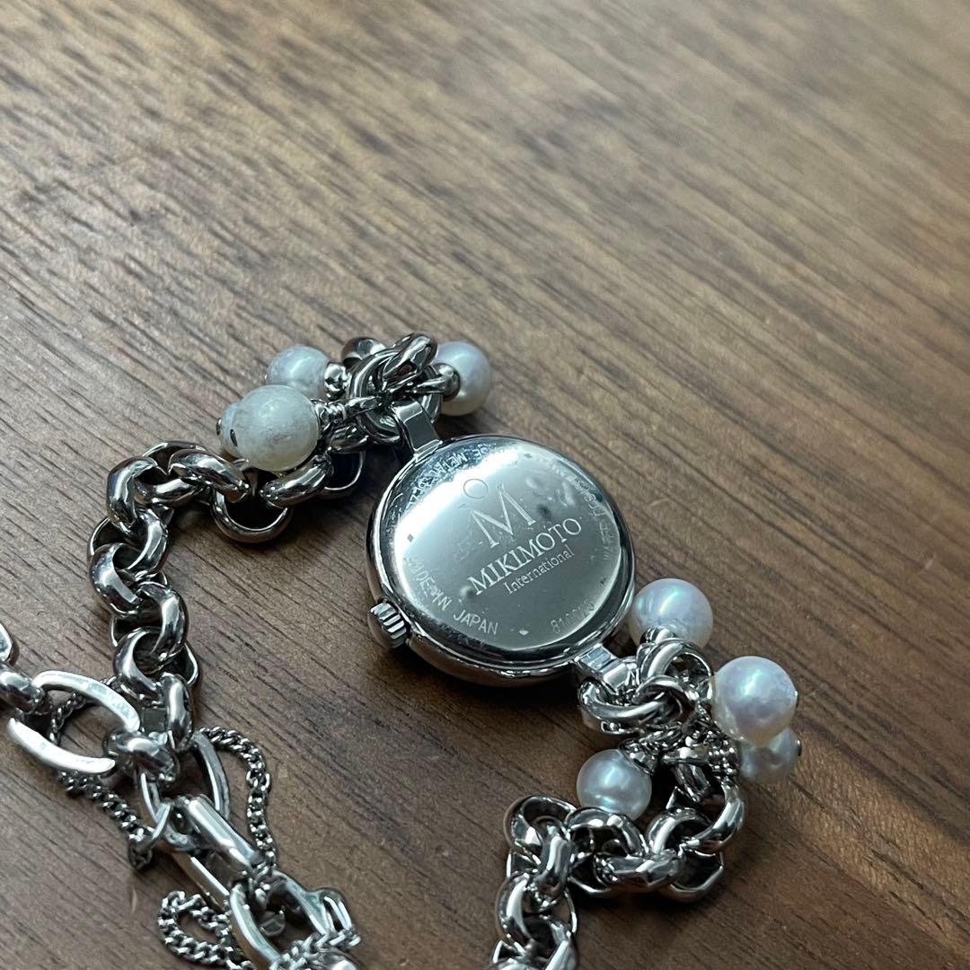 MIKIMOTO シルバー ブレスレット型時計の通販はau PAY マーケット