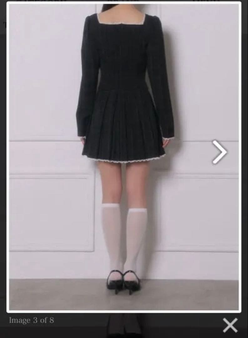 bubbles ガーリープリーツワンピース - メルカリ