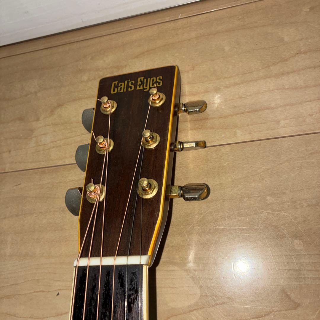 キャッツアイ 激レア 1978年 アコースティックギターCE-500 激鳴り