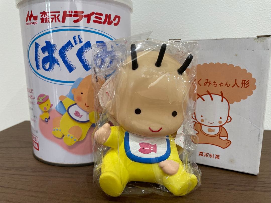 森永乳業　はぐくみちゃん人形 森永乳業 はぐくみちゃん人形 新品未開封品 - メルカリ
