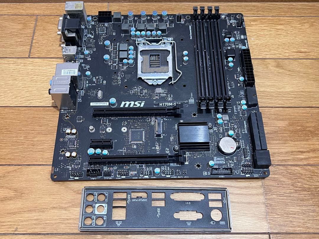 i7-4770 MSI H170M-S01 PCパーツまとめ売り - メルカリ