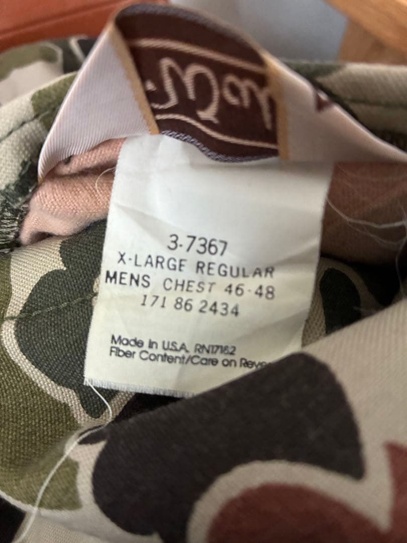 Walls ベスト リバーシブルベスト ダックハンターカモ USA製