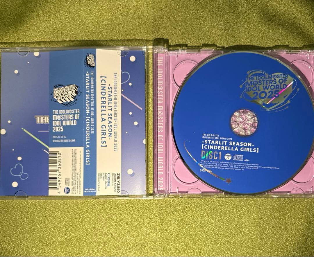MOIW2025 シンデレラガールズ 会場限定オリジナルCD - メルカリ
