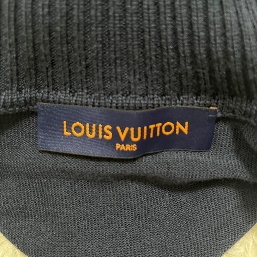 ルイヴィトン ヒューマンメイド タートルネック ネイビー Lサイズ NIGO