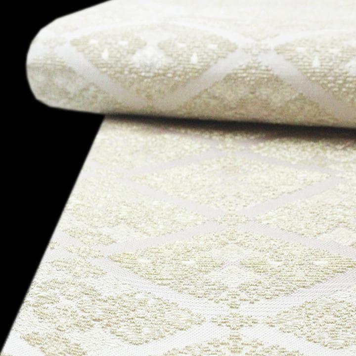 三越】お誂え 上品に華やぐ【有職文様】 ～幸菱・さいわいびし～ 美品