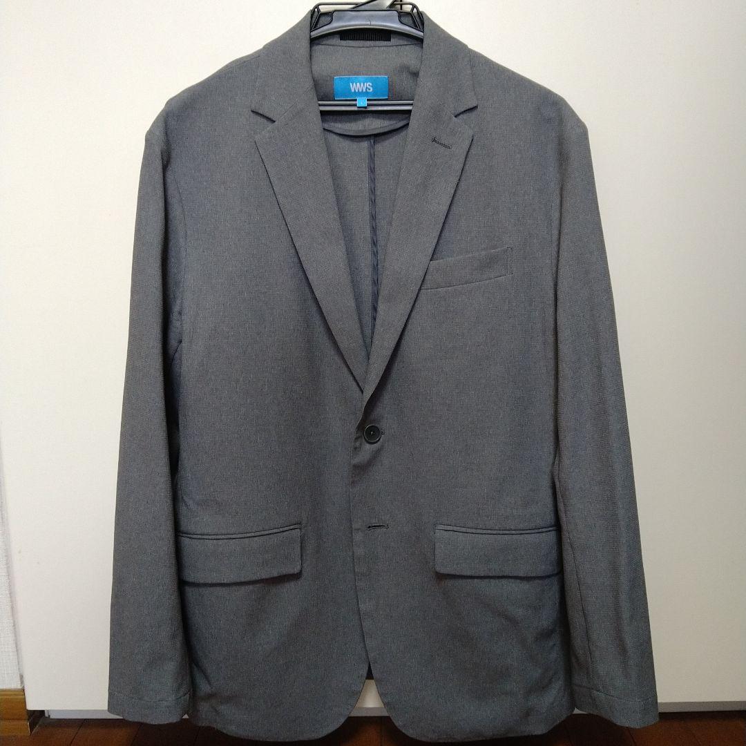 WWS ワークウェアスーツ　クールテーラードジャケット （ビターグレー） クールテーラードジャケット （ビターグレー） -WWSワークウェアスーツ