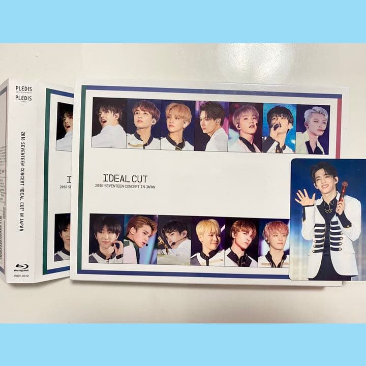 ミュージック SEVENTEEN  IDEAL CUT Blu-ray SEVENTEEN 2018 CONCERT IDEAL CUT IN SEOUL Blu-Ray Photocard