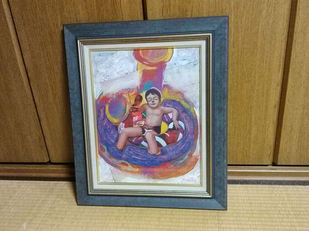 義援 X決算セール ケセラセラ パステル画 国友博 - メルカリ