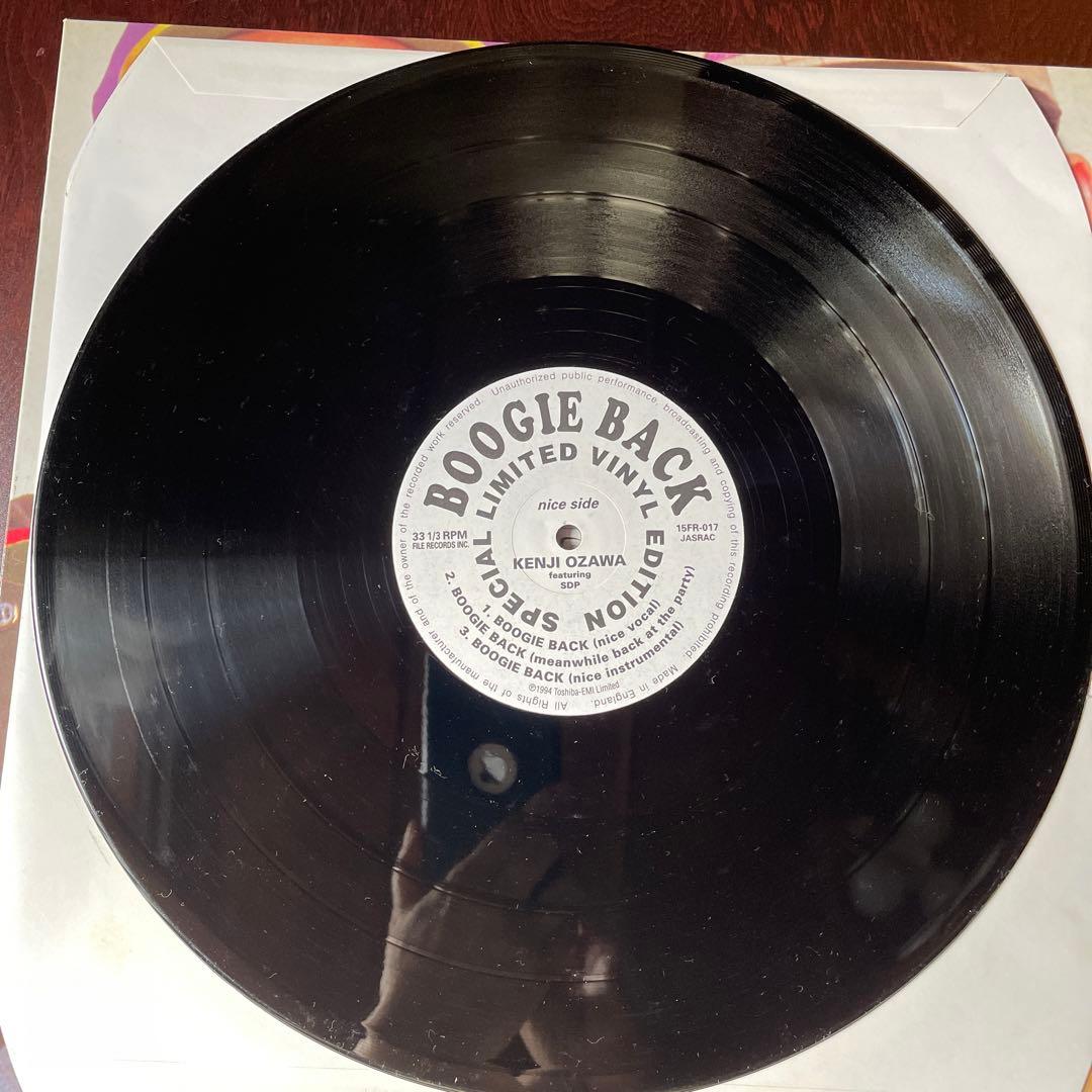 今夜はブギーバック 12インチシングルレコード - メルカリ