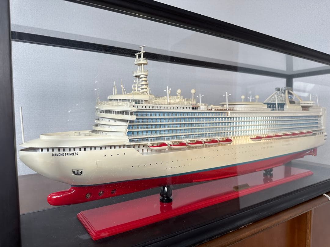 ダイヤモンドプリンセス 全長約100cm約1/290 プラモデル 模型 ライト付