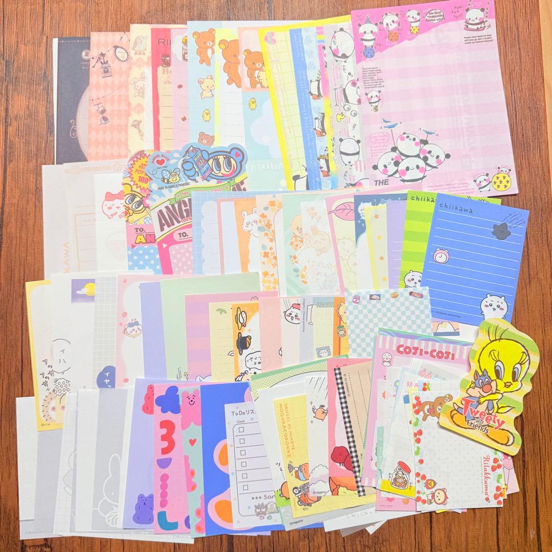 キャラクター バラメモ90枚+封筒3枚セット - メルカリ