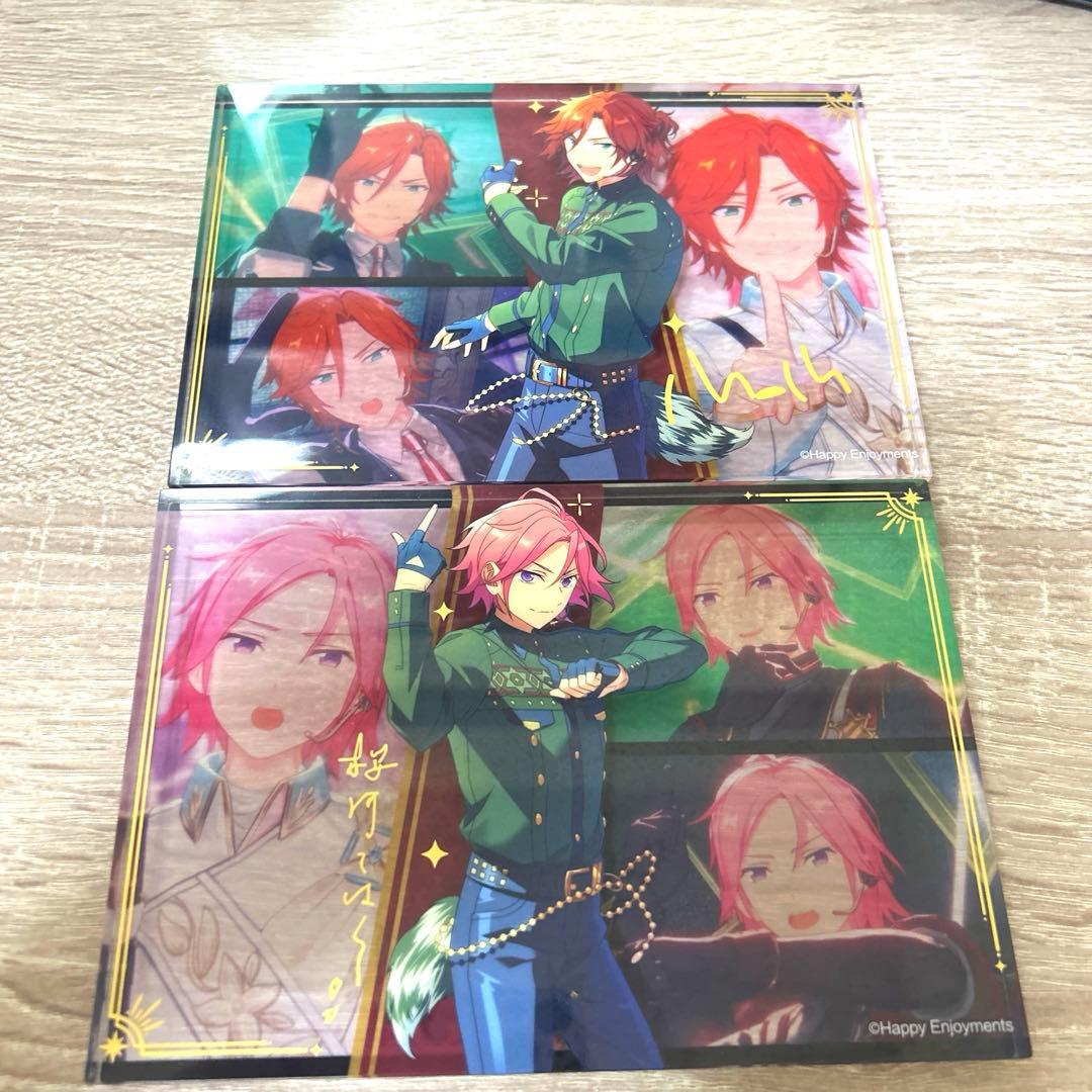 あんスタ 中国 6周年 特典 三毛縞斑 桜河こはく ダブフェ アクリル