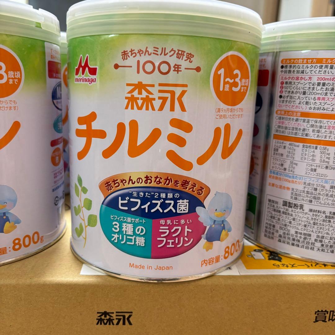 森永 チルミル 800g×7缶セット