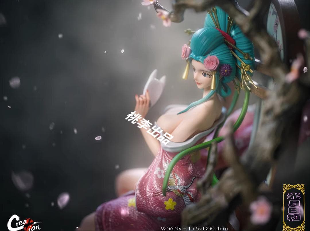 新品未開封『ワンピース』光月日和　/　小紫　ガレージキット スタチュー 新品未開封『ワンピース』光月日和 / 小紫 ガレージキット スタチュー