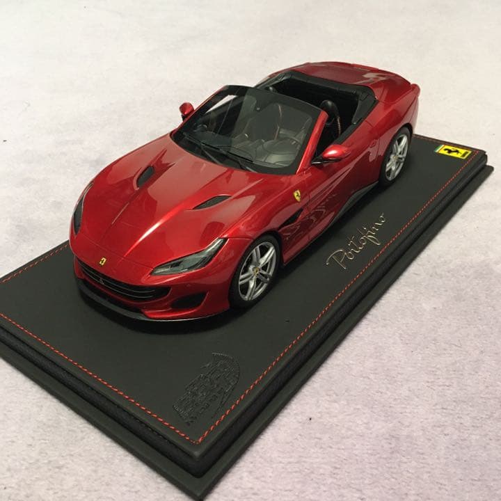 BBR 1/18 フェラーリportofino スパイダー サマーバーゲン！ 1/18 BBR Ferrari Portofino M Spider (Titan Grey Closed Roof) Resin
