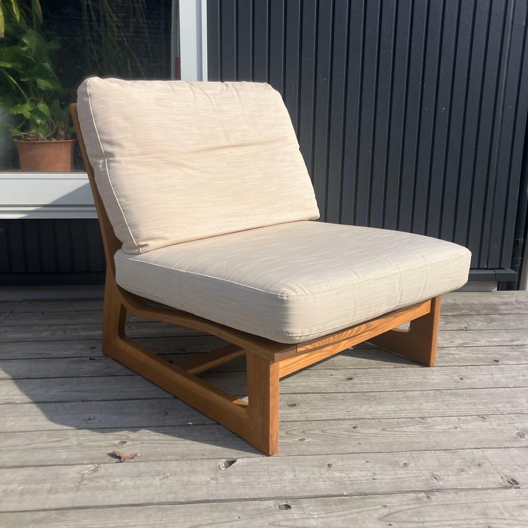 カリモク 木組 ベントウッドソファ プライウッド アームレスソファー