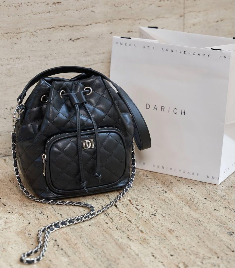 Darich ダーリッチ ノベルティ DDキルティングハンドルバッグ シール