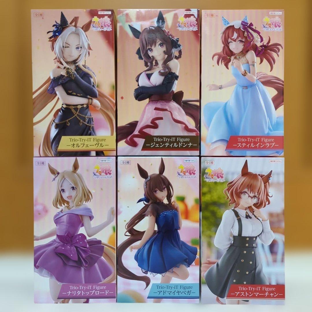 ウマ娘 Trio Try iT トリオトライト フィギュア 6種セット タイトー