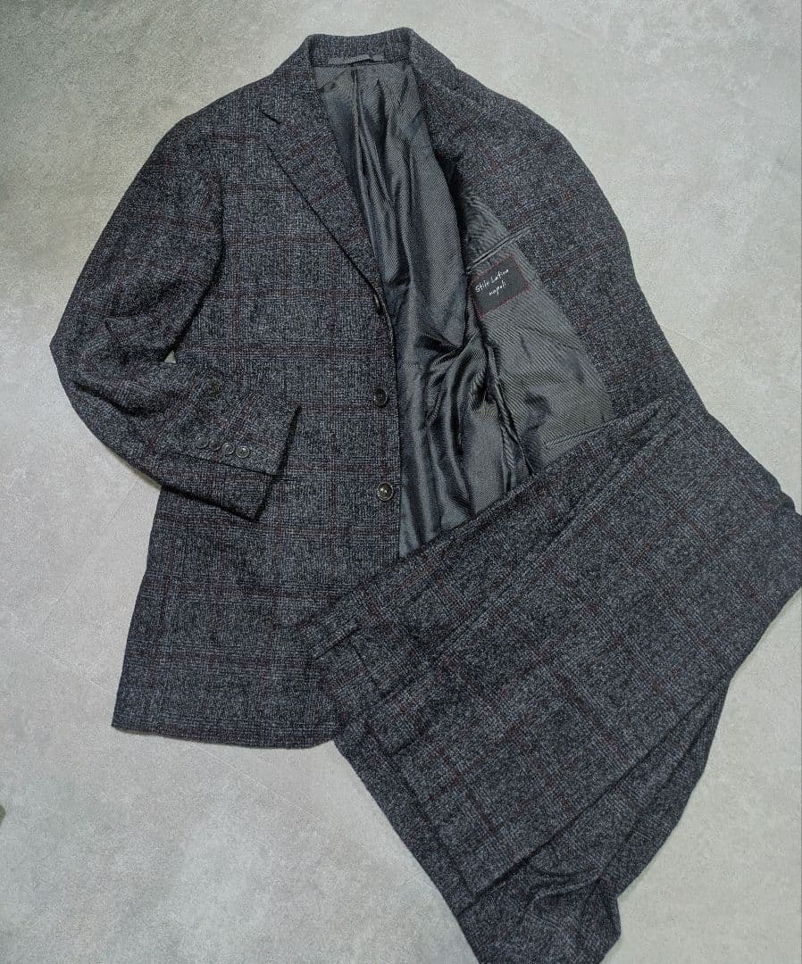 スティレラティーノ チェック柄ジャケットとパンツセット44 楽天市場】【50%OFF】Stile Latino / スティレラティーノ｜ウール