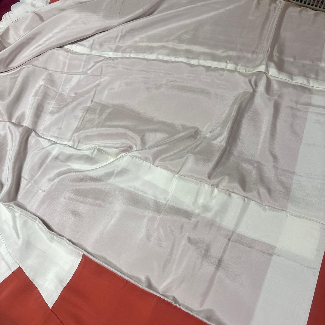 一つ紋 色無地 袷着物 正絹 濃ピンク系カラー クリーニング済み - メルカリ